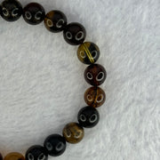 Natural Mixed Amber Beads Bracelet 7.82g 15.5cm 8.7mm 22 Beads - Huangs Jadeite and Jewelry Pte Ltd