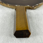 Good Grade Natural Yellow Tiger Eye Quartz Tower Display 142.38g 32.3 by 19.3 by 117.2mm - Huangs Jadeite and Jewelry Pte Ltd