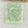 Type A Green Shun Shui Jadeite 22.06g 38.1 by 49.6 by 5.4mm - Huangs Jadeite and Jewelry Pte Ltd