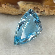 Natural Sky Blue Topaz Trillion Shape 13.01ct 18.4 by 11.6 by 8.5mm - Huangs Jadeite and Jewelry Pte Ltd