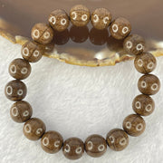 Natural Six Way Wooden Beads Bracelet 六道木手链 11.03g 17cm 10.8mm 19 Beads - Huangs Jadeite and Jewelry Pte Ltd