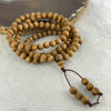 Natural Wild Old India Sandalwood Necklace 印度老山檀 12.61g 6.3mm 108+6 beads - Huangs Jadeite and Jewelry Pte Ltd