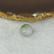 Type A Lavender with Green Patches Jadeite Bead for Bracelet/Necklace/Earrings/Ring 3.80g 13.0mm - Huangs Jadeite and Jewelry Pte Ltd