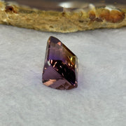 Natural Faceted Ametrine Parallelogram Shape 16.34ct 16.1 by 12.8 by 10.1mm - Huangs Jadeite and Jewelry Pte Ltd