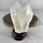 Natural Milky White Quartz Display 338.24g 76.4 by 47.9 by 107.5mm - Huangs Jadeite and Jewelry Pte Ltd