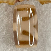 Natural Powerful Tibetan Old Oily Agate Patina Guiren Tairen Human Dzi Bead Totem Amulet Heavenly Master (Tian Zhu) 贵人天诛 4.71g 19.8 by 11.7mm - Huangs Jadeite and Jewelry Pte Ltd