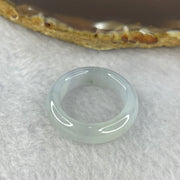 Type A Semi Icy Light Purple with Light Green Jadeite Ring 6.55g 7.4 by 4.8 mm US 10.5/ HK 23.5 (Perfect) - Huangs Jadeite and Jewelry Pte Ltd