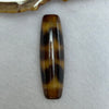 Natural Powerful Tibetan Old Oily Agate  Double Tiger Tooth Daluo Dzi Bead Heavenly Master (Tian Zhu) 虎呀天诛 7.65g 38.8 by 11.3mm - Huangs Jadeite and Jewelry Pte Ltd