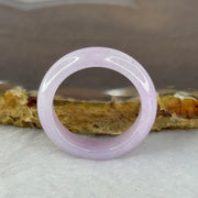 Type A Lavender Jadeite Ring 4.35g 6.9 by 3.7mm US9.5 HK21 - Huangs Jadeite and Jewelry Pte Ltd