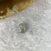 Natural Light Blue Star Sapphire Cabochon 1.65 ct 6.7 by 5.9 by 3.5mm - Huangs Jadeite and Jewelry Pte Ltd