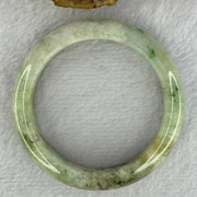 Type A Yellowish Green with Light Blueish Green Jadeite Bangle 67.97g Internal Diameter 54.1mm 14.3 by 9.0mm - Huangs Jadeite and Jewelry Pte Ltd
