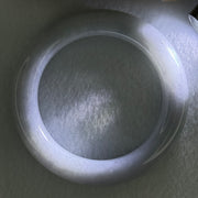 Type A Lavender Jadeite Bangle Internal Diameter 51.5mm 66.19g 11.8 by 10.8mm (Close to Perfect) - Huangs Jadeite and Jewelry Pte Ltd