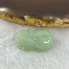 Type A Jelly Light Green Jadeite Pixiu Pendent A货浅绿色翡翠貔貅牌 7.30g 23.9 by 12.7 by 11.1 mm - Huangs Jadeite and Jewelry Pte Ltd