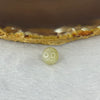 Type A Yellowish Green Jadeite Bead for Bracelet/Necklace/Earrings/Rings 1.61g 9.8mm - Huangs Jadeite and Jewelry Pte Ltd