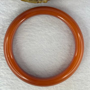 Red Quartzite Jade Bangle 天山玉手镯 Internal Diameter 60.5mm 52.10g 13.5 by 8.5mm - Huangs Jadeite and Jewelry Pte Ltd
