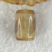 Natural Powerful Tibetan Old Oily Agate Tiger Tooth Daluo Dzi Bead Heavenly Master (Tian Zhu) 虎呀天诛 3.33g 15.9 by 10.7mm - Huangs Jadeite and Jewelry Pte Ltd