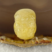 Natural Golden Rutilated Quartz Pixiu Charm 13.79g 33.3 by 17.9 by 14.6mm - Huangs Jadeite and Jewelry Pte Ltd