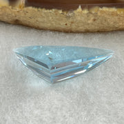 Natural Sky Blue Topaz Trillion Shape 10.32ct 21.3 by 12.4 by 7.9mm - Huangs Jadeite and Jewelry Pte Ltd