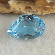 Natural Sky Blue Topaz Teardrop Shape 11.74ct 16.5 by 11.0 by 8.1mm - Huangs Jadeite and Jewelry Pte Ltd