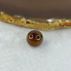 Type A Brown Jadeite Bead for Bracelet/Necklace/Earrings/Ring 4.20g 13.6mm - Huangs Jadeite and Jewelry Pte Ltd