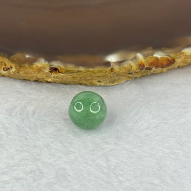 Type A Green Jadeite Bead for Bracelet/Necklace/Earrings/Ring  2.61g 11.5mm - Huangs Jadeite and Jewelry Pte Ltd