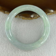 Type A Natural Light Green with Lavender Jadeite Bangle 43.74g Inner Diameter 51.0mm 9.5 by 9.5mm (Internal Lines) - Huangs Jadeite and Jewelry Pte Ltd