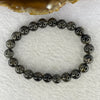 Natural Black Auralite Crystal Bracelet 黑极光手链 20.06g 8.9 mm 22 Beads - Huangs Jadeite and Jewelry Pte Ltd