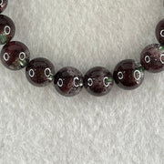 Good Grade Natural Red Phantom Quartz Beads Bracelet 18.77g 15.5cm 8.8mm 22 Beads - Huangs Jadeite and Jewelry Pte Ltd
