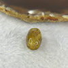 Good Grade Natural Golden Rutilated Quartz Crystal Lulu Tong Barrel 天然金顺发晶水晶露露通桶 
2.83g 14.3 by 10.4mm - Huangs Jadeite and Jewelry Pte Ltd