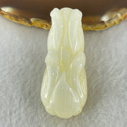 Natural Tridacna Shell Pixiu Pendant 57.43g 61.6 by 24.7 by 26.7mm - Huangs Jadeite and Jewelry Pte Ltd