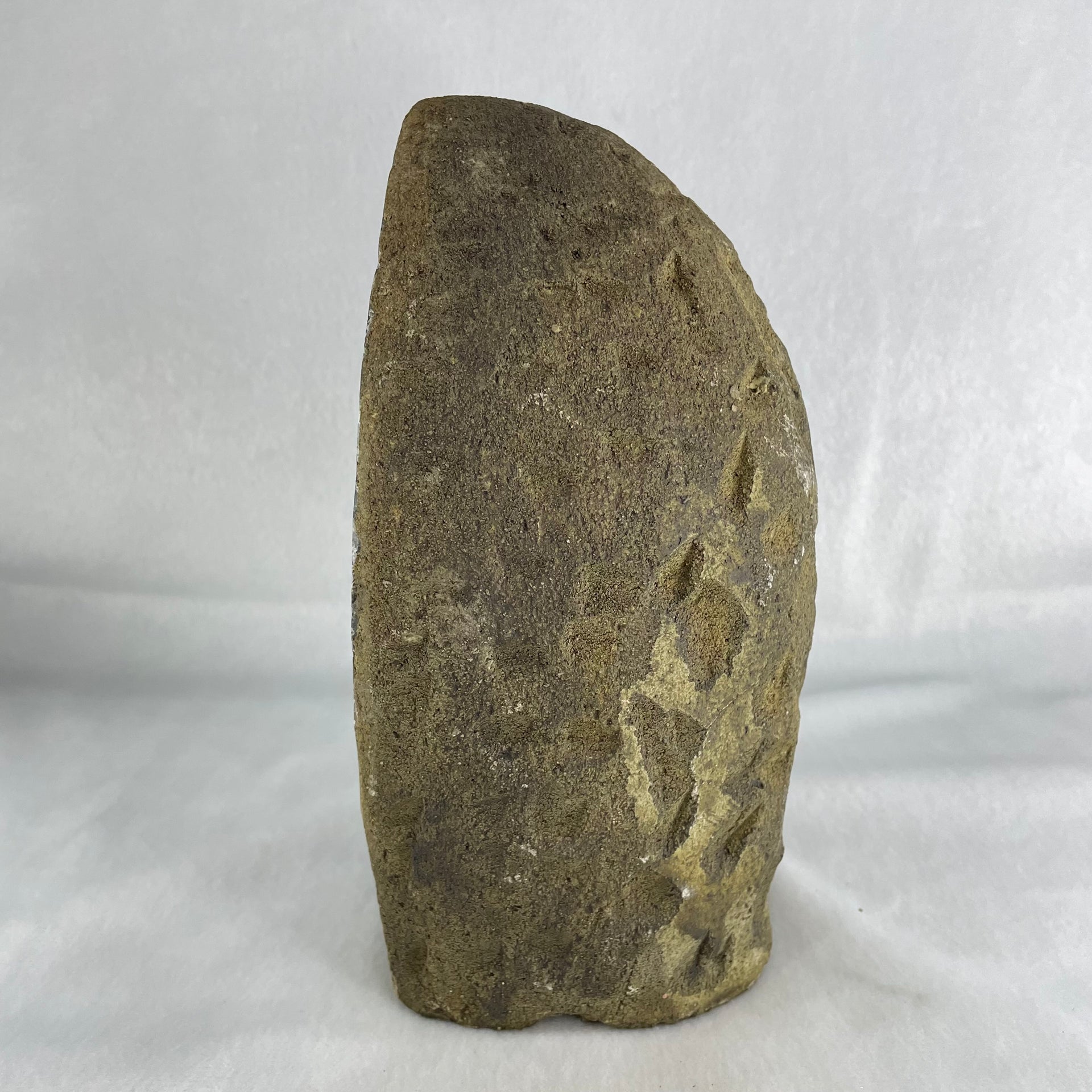 Natural Amethyst Cave with Wooden Stand 3,849.40g 145.8 by 132.6 by 160.0mm - Huangs Jadeite and Jewelry Pte Ltd