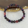 Very Very High End Natural Black Super 7 Crystal 26 Beads Bracelet 7.1mm 12.98g - Huangs Jadeite and Jewelry Pte Ltd