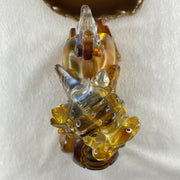 Liuli Pixiu Display 1,942.0g 175.0 by 82.5 by 154.0mm - Huangs Jadeite and Jewelry Pte Ltd