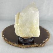 Natural Milky White Quartz Display 310.60g 62.5 by 47.5 by 104.6mm - Huangs Jadeite and Jewelry Pte Ltd