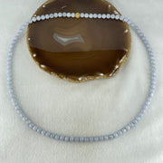 Type A Full Lavender Jadeite Beads Necklace 57.64g 66cm 7.0mm 98 Beads - Huangs Jadeite and Jewelry Pte Ltd