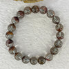 Natural Mixed Color Phantom Quartz Bracelet 32.87g 18cm 10.5mm 20 Beads - Huangs Jadeite and Jewelry Pte Ltd