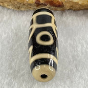 Natural Powerful Tibetan Old Oily Agate Huan Xi Fo Dzi Bead Heavenly Master (Tian Zhu) 歡喜佛天珠 9.16g 38.0 by 12.3mm - Huangs Jadeite and Jewelry Pte Ltd