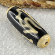 Natural Powerful Tibetan Old Oily Agate Ancient Thousand Hand Guan Yin Dzi Bead Heavenly Master (Tian Zhu) 千手观音天珠 10.07g 37.4 by 13.0mm - Huangs Jadeite and Jewelry Pte Ltd