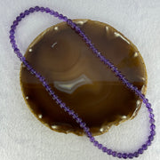 Good Grade Natural Amethyst Necklace 39.96g 52cm 7.5mm 79 Beads - Huangs Jadeite and Jewelry Pte Ltd