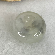 Type A Semi Icy Light Lavender With Wuji Grey Jadeite Ping An Kou Charm/Pendant 2.06g 12.7 by 6.1mm - Huangs Jadeite and Jewelry Pte Ltd