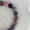 Natural Super 7 Crystal Bracelet 超七手链 19.73g 8.8 mm 22 Beads - Huangs Jadeite and Jewelry Pte Ltd
