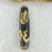 Natural Powerful Tibetan Old Oily Agate Dragon Dzi Bead Heavenly Master (Tian Zhu) 龙天珠 17.96g 59.6 by 14.0mm - Huangs Jadeite and Jewelry Pte Ltd