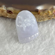 Natural Type A Lavender Jadeite Spider on Foot Charm Pendant 3.02g 18.4 by 12.5 by 8.9mm - Huangs Jadeite and Jewelry Pte Ltd