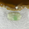 Type A Light Green With Apple Green Patches Jadeite Pixiu Pendent A货浅绿加苹果绿飘花翡翠貔貅牌 10.03g 25.2 by 15.5 by 11.8 mm - Huangs Jadeite and Jewelry Pte Ltd