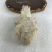 Natural Clear Quartz Crystal Cluster Display 286.5g 113.1 by 45.6 by 57.0mm - Huangs Jadeite and Jewelry Pte Ltd