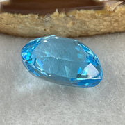 Natural Sky Blue Topaz Teardrop Shape 14.58ct 16.5 by 13.2 by 8.4mm - Huangs Jadeite and Jewelry Pte Ltd