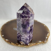Natural Dreamy Amethyst Fluorite Quartz Tower Display 207.99g 94.6 by 40.5 by 32.8mm - Huangs Jadeite and Jewelry Pte Ltd