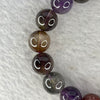 Natural Auralite Crystal Bracelet 极光手链 30.81g 10.9 mm 18 Beads - Huangs Jadeite and Jewelry Pte Ltd