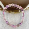 Natural super 7 Crystal Bracelet 15.47g 7.8mm 25beads - Huangs Jadeite and Jewelry Pte Ltd