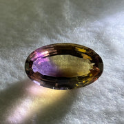 Natural Faceted Ametrine Oval Shape 17.61ct 22.1 by 13.1 by 9.7mm - Huangs Jadeite and Jewelry Pte Ltd